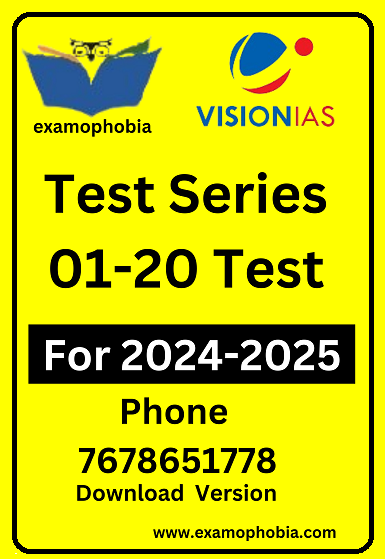 01-20 Test Series Vision IAS