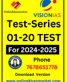 VISION IAS TEST SERIES (IN HINDI 1-20) (IN ENGLISH 1-20)