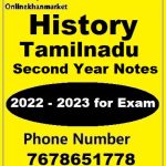 History Tamilnadu Second Year Notes Download Version