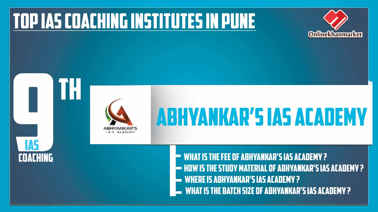  Top IAS Coaching in Pune