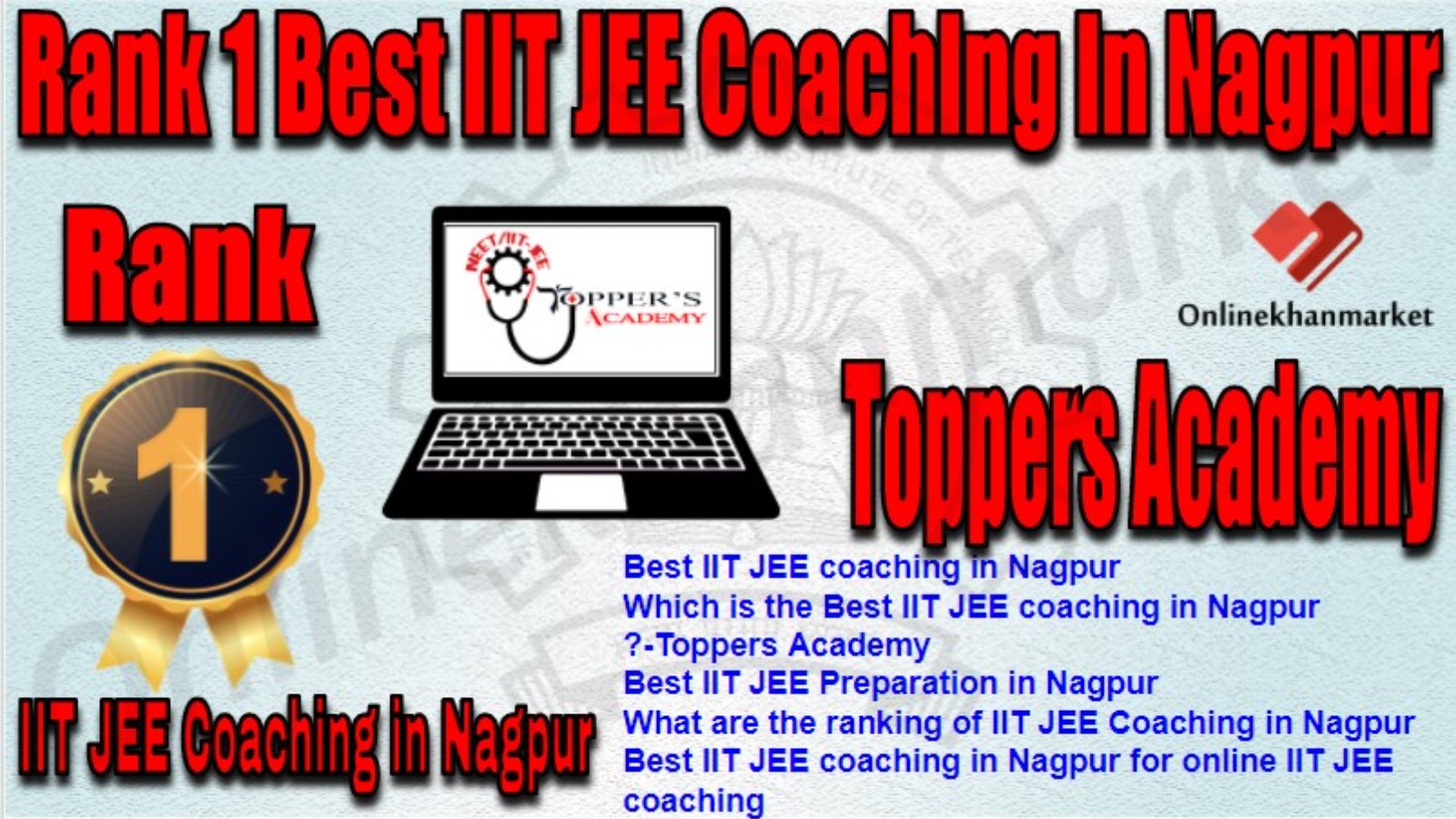 Rank 1 Best IIT JEE Coaching in nagpur 