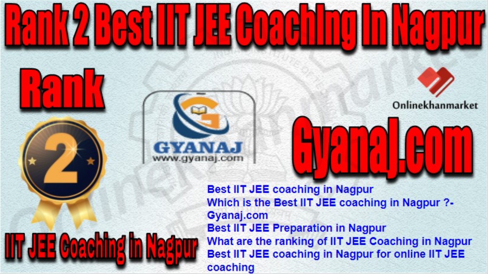 Rank 2 Best IIT JEE Coaching in nagpur 