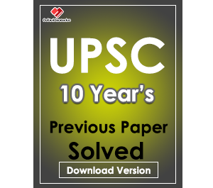 UPSC  10 Year's Previous Paper Solved Examination