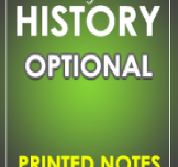 History Optional Printed Notes By Hemant Jha