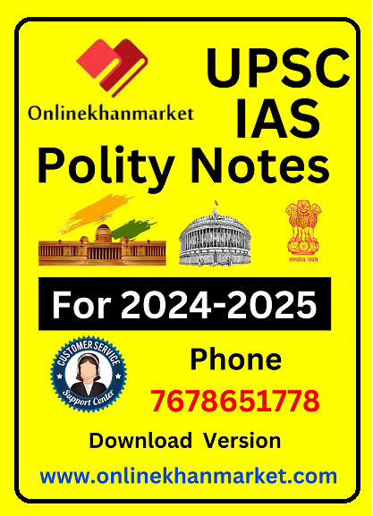 Polity Notes For UPSC IAS