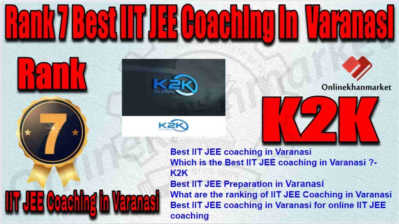 RANK 7 BEST IIT JEE Coaching in varanasi