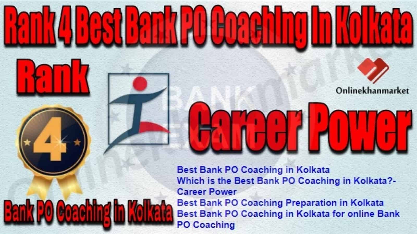 Rank 4 Best Bank PO Coaching in Kolkata