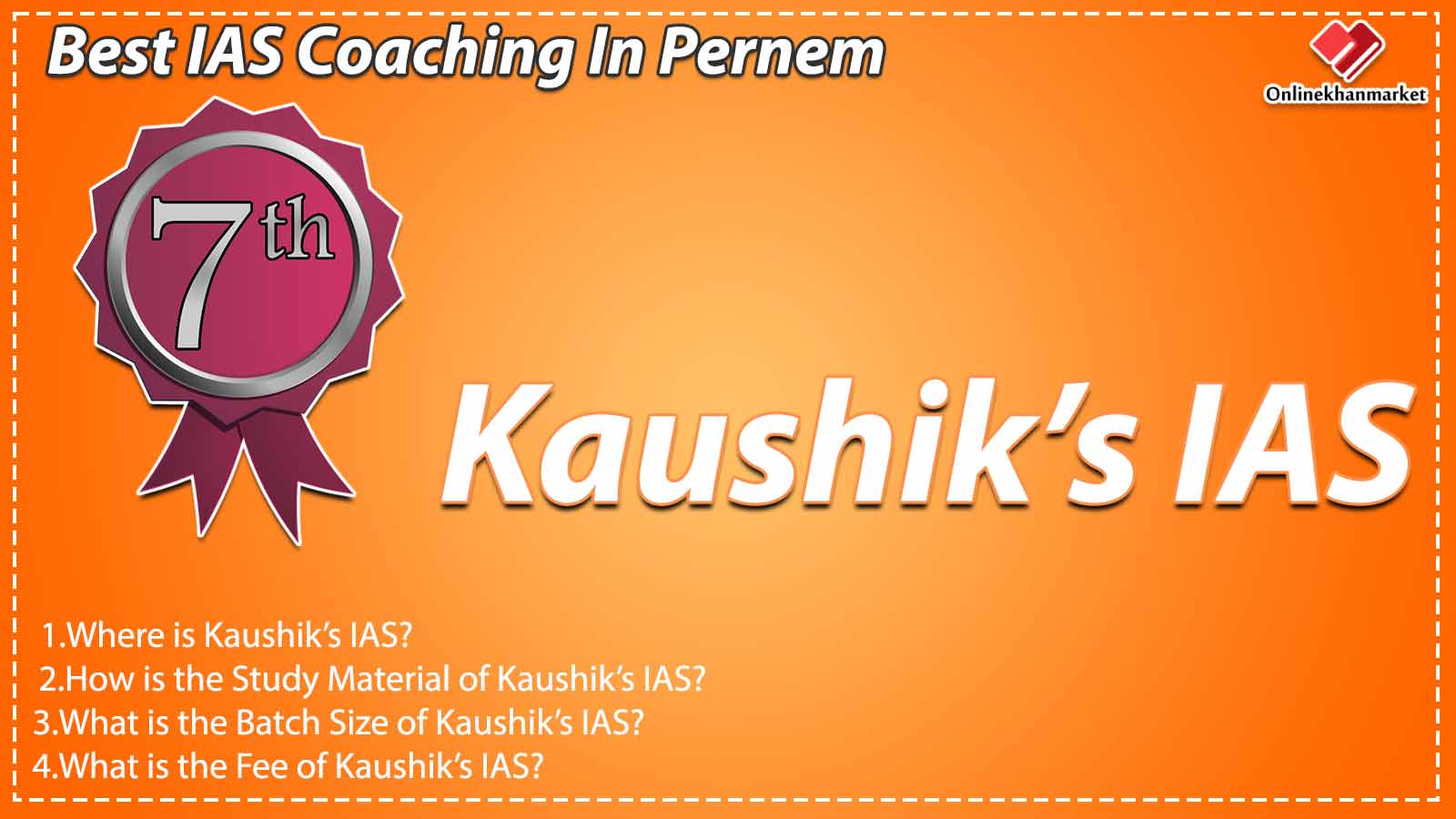 IAS Coaching in Pernem