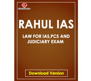 Rahul IAS notes for Judiciary English printed  Download version 2024