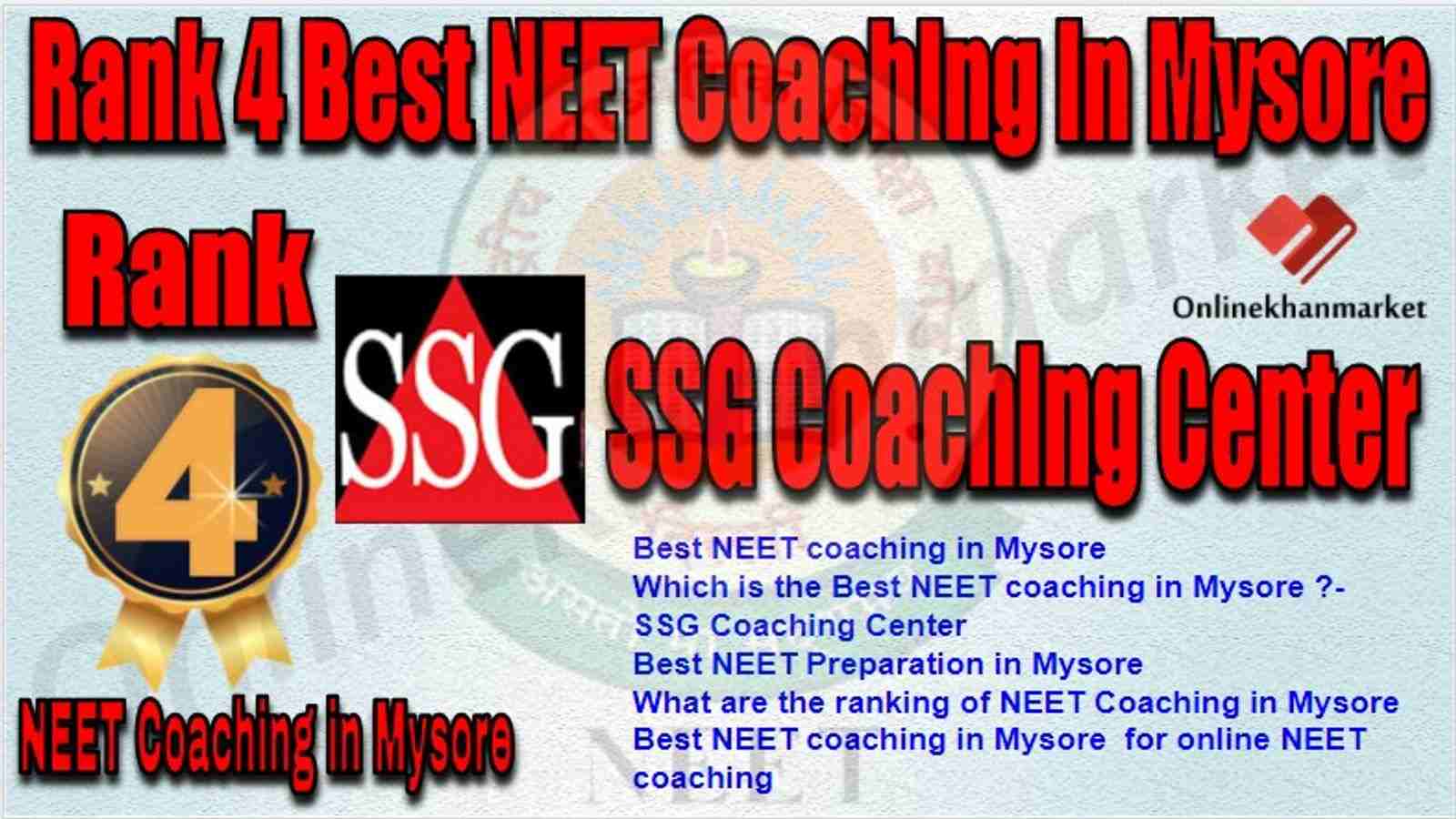Rank 4 Best NEET Coaching Mysore