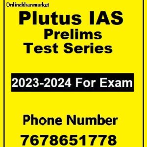 Plutus IAS Prelims Test Series 2023- 2024