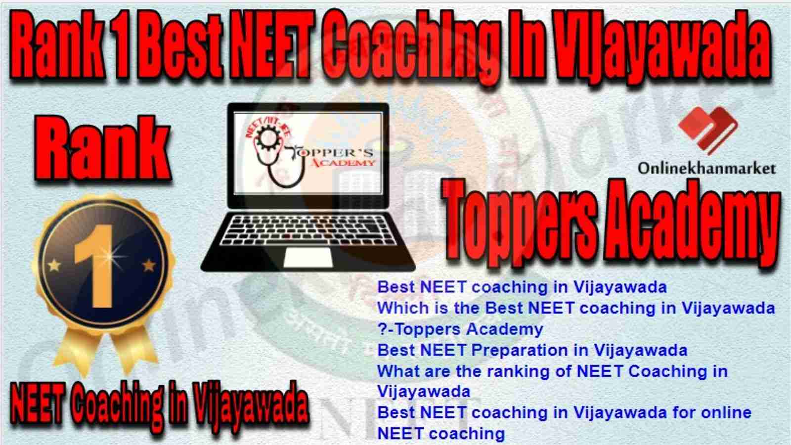 Rank 1 Best NEET Coaching vijayawada