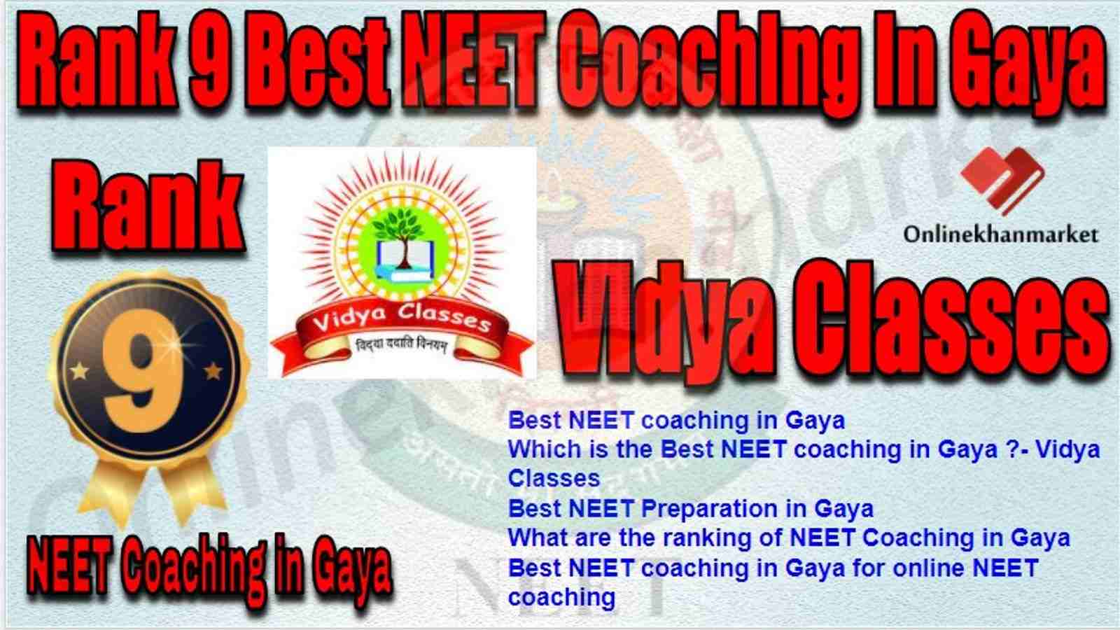 Rank 9 Best NEET Coaching Gaya