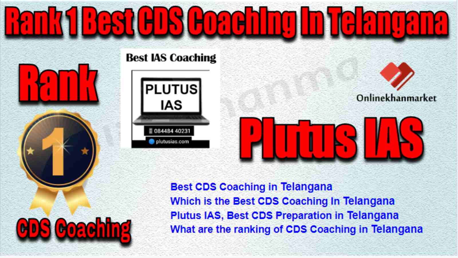 Rank 1 Best CDS Coaching in Telangana