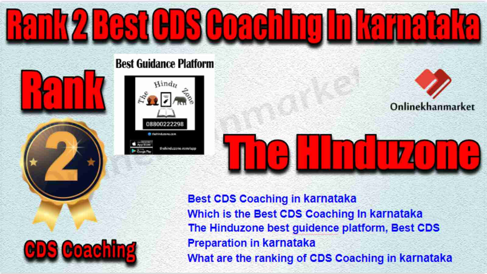 Rank 2 Best CDS Coaching in Karnataka