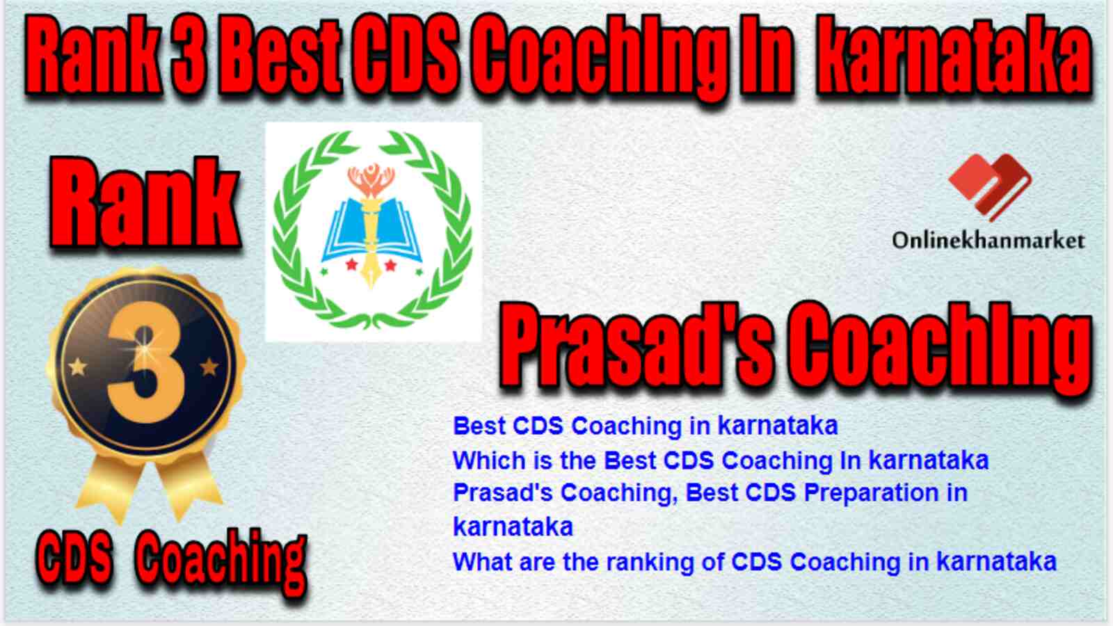 Rank 3 Best CDS Coaching in Karnataka
