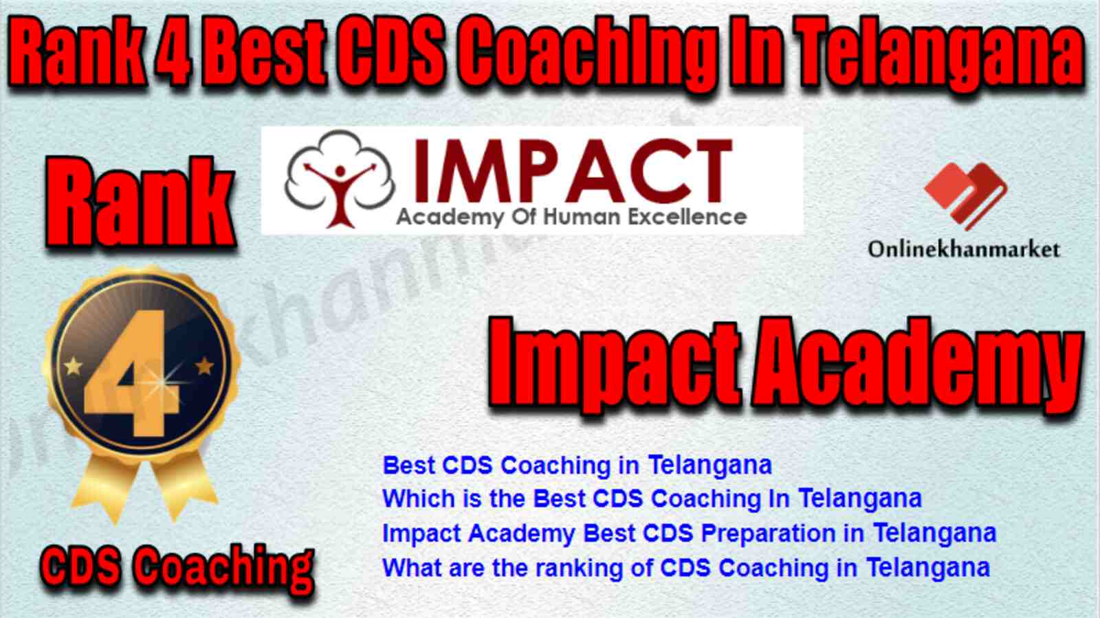 Rank 4 Best CDS Coaching in Telangana