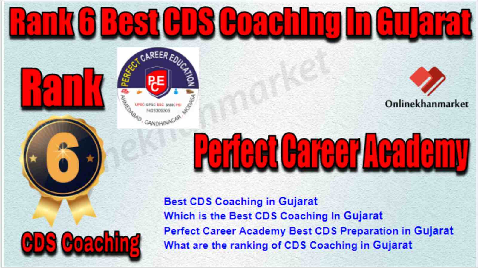 Rank 6 Best CDS Coaching in Gujarat