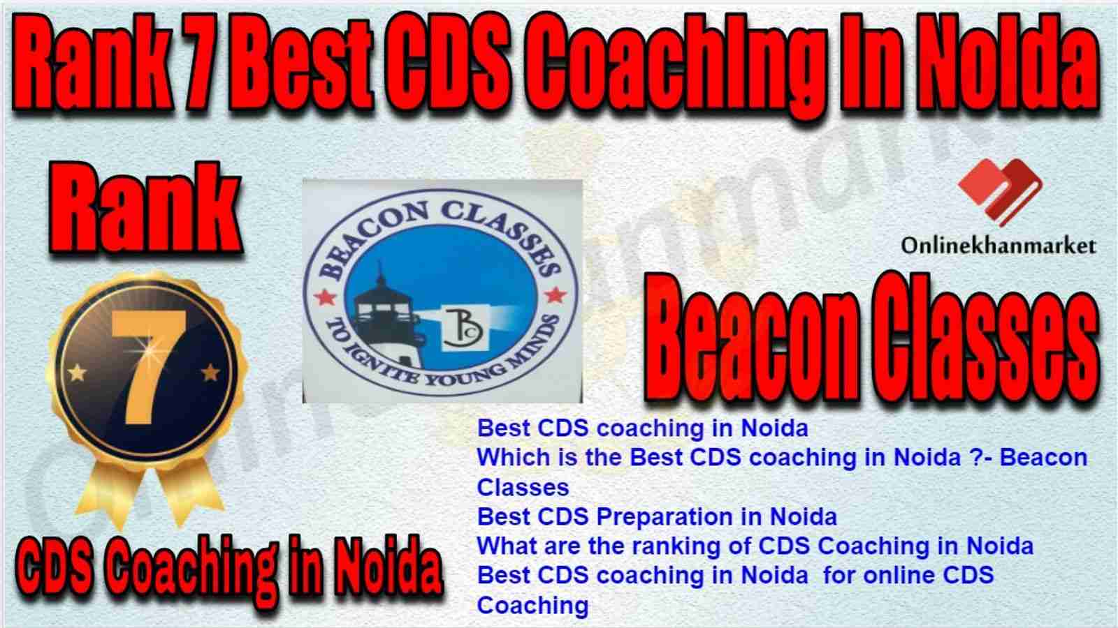 Rank 7 Best CDS Coaching in Noida