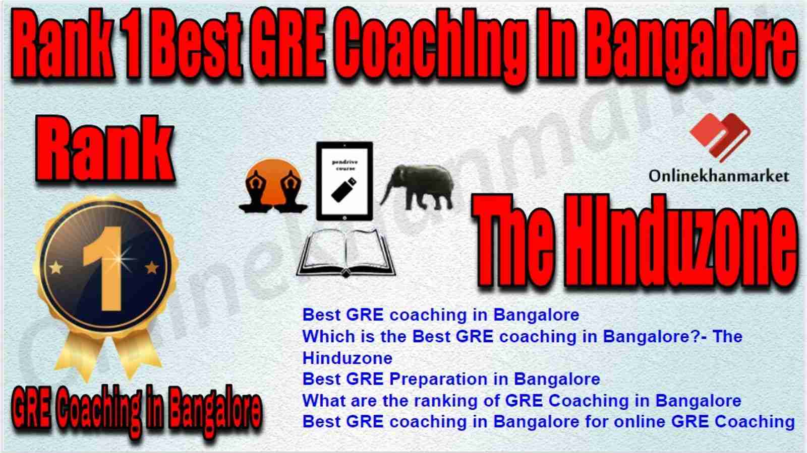 Rank 1 Best GRE Coaching in Bangalore