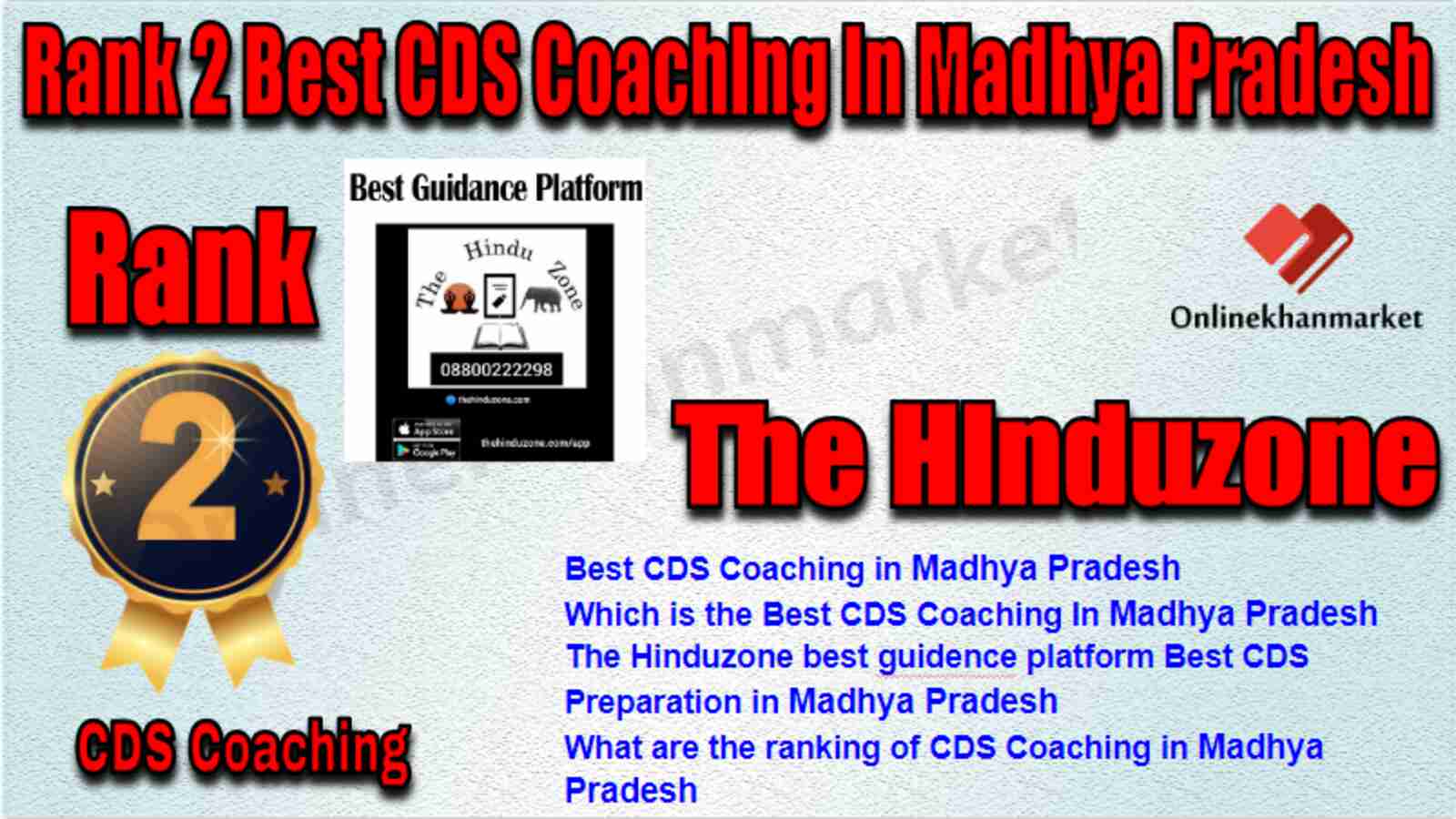 Rank 2 Best CDS Coaching in Madhya Pradesh