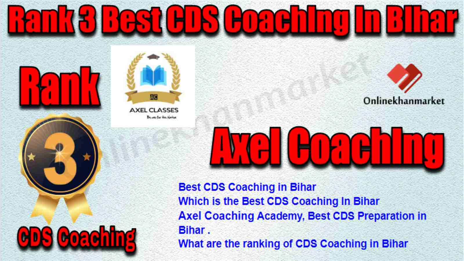 Rank 3 Best CDS Coaching in Bihar