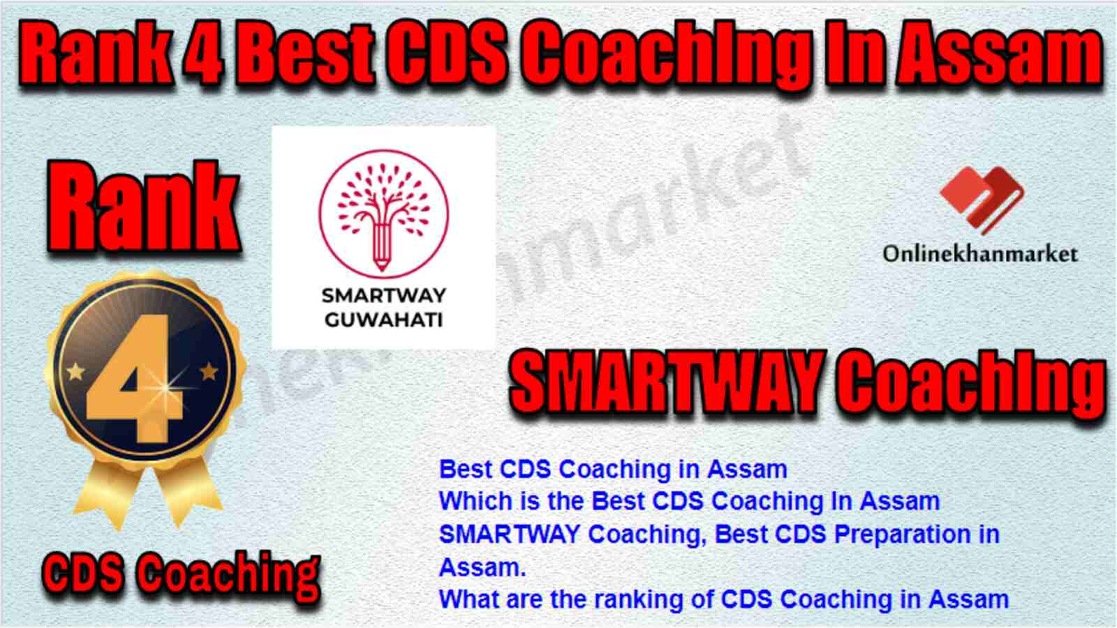 Rank 4 Best CDS Coaching in Assam