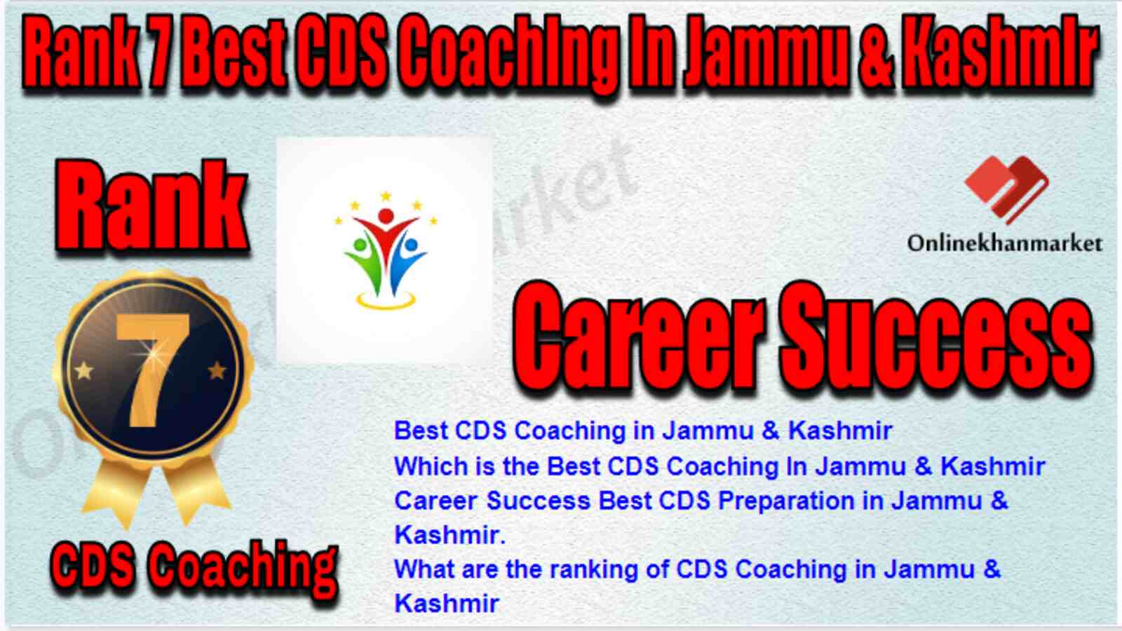 Rank 7 Best CDS Coaching in Jammu & Kashmir