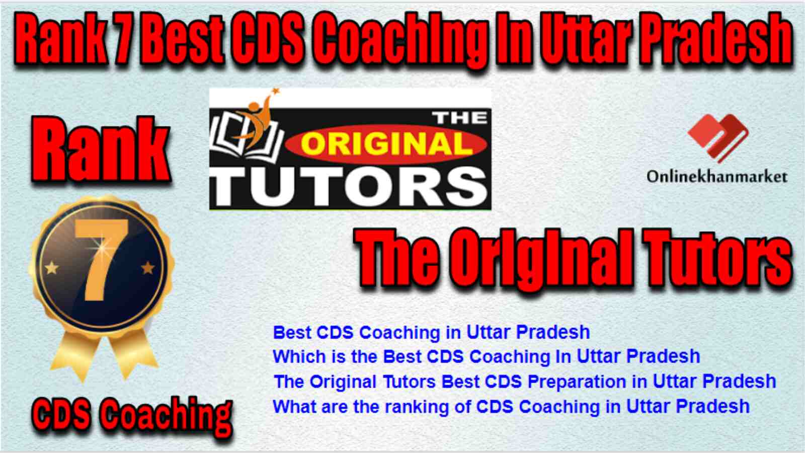 Rank 7 Best CDS Coaching in Uttar Pradesh