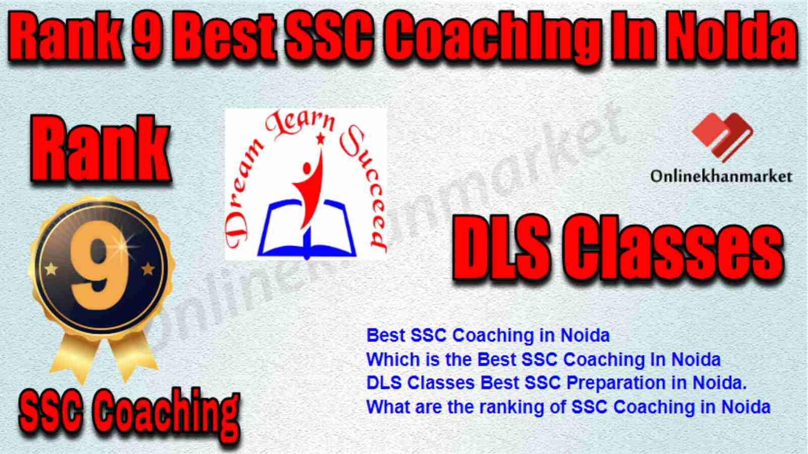Rank 9 Best SSC Coaching in Noida