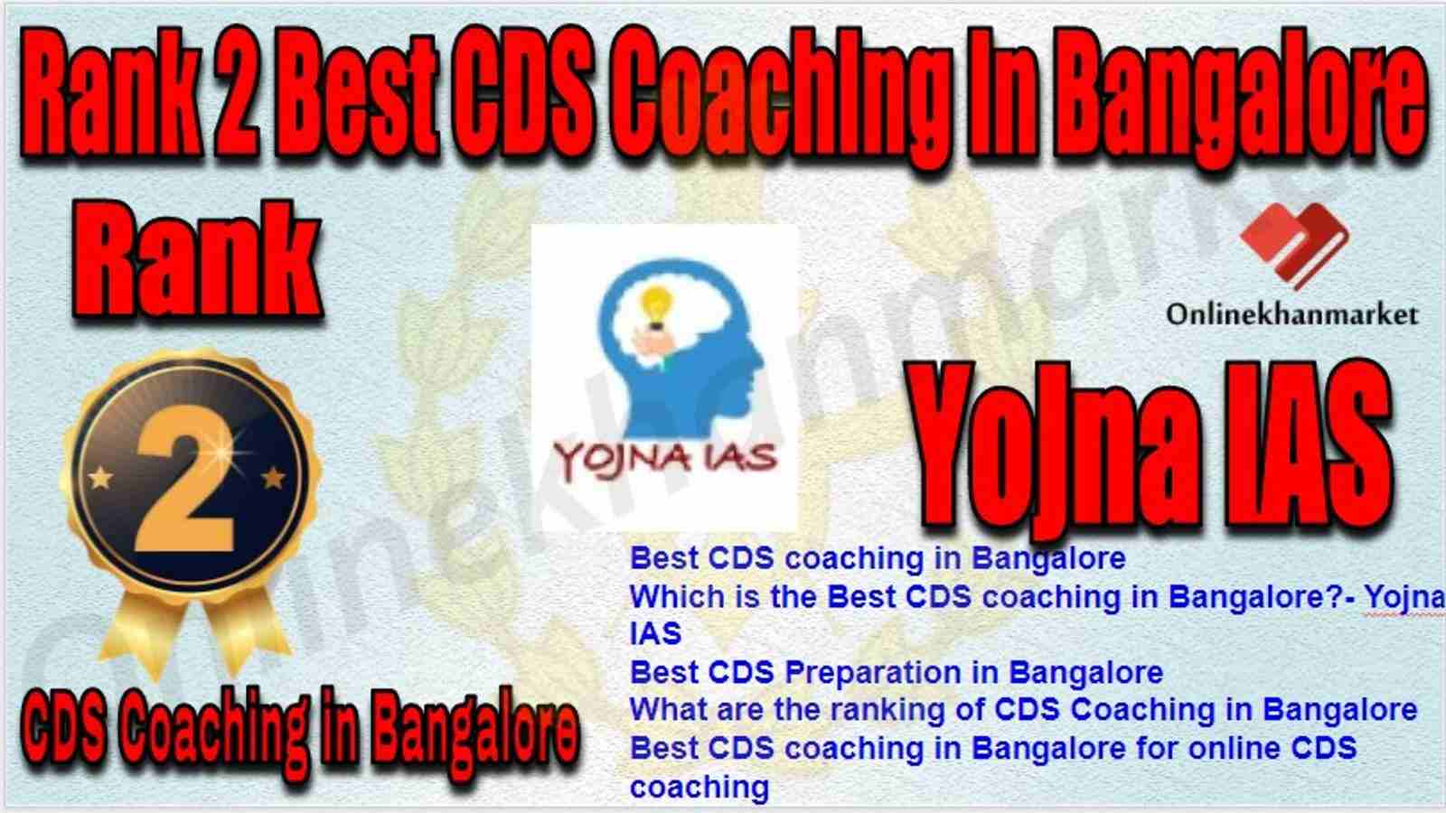 Rank 2 Best CDS Coaching in bangalore
