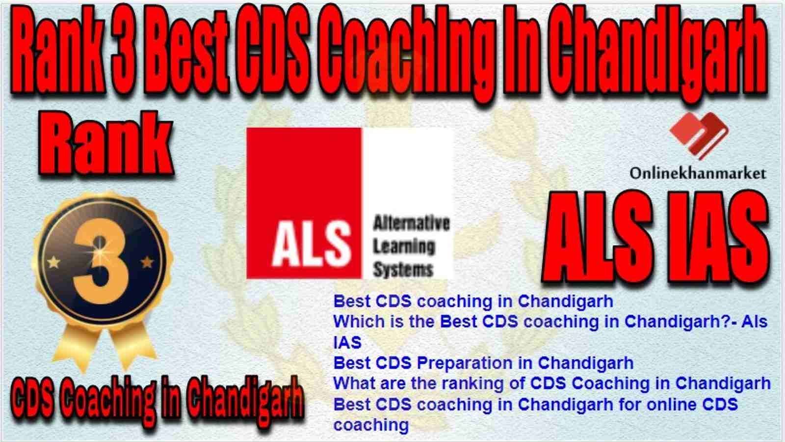 Rank 3 Best CDS Coaching in chandigarh