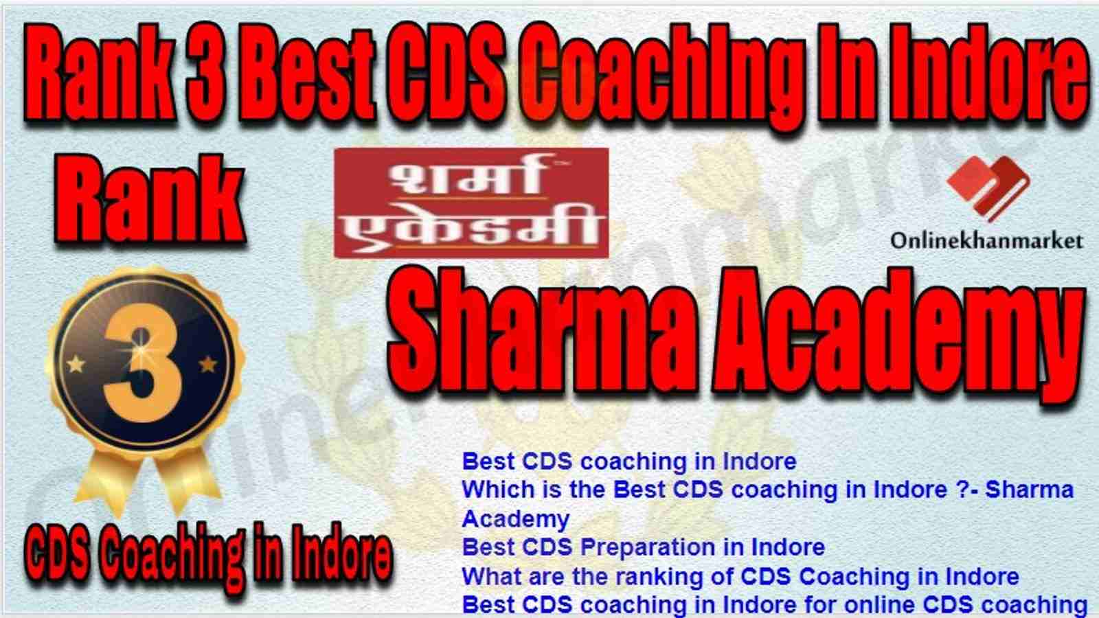 Rank 3 Best CDS Coaching in indore