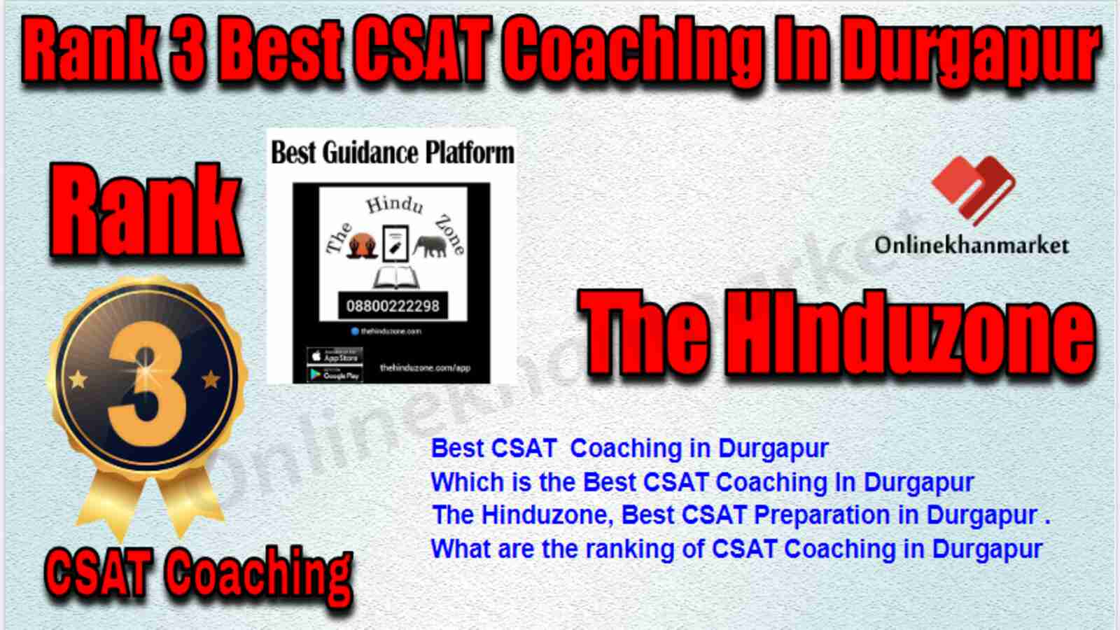 Rank 3 Best CSAT Coaching in Durgapur