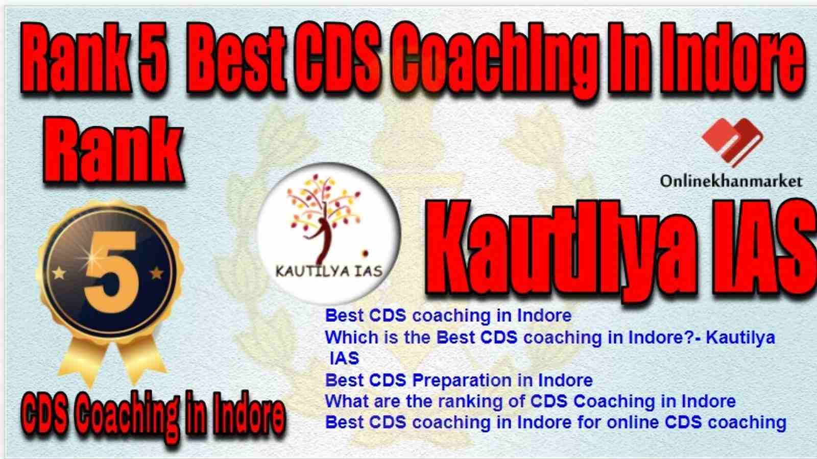 Rank 5 Best CDS Coaching in indore