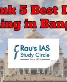 Rank 5 IAS Coaching in Bangalore