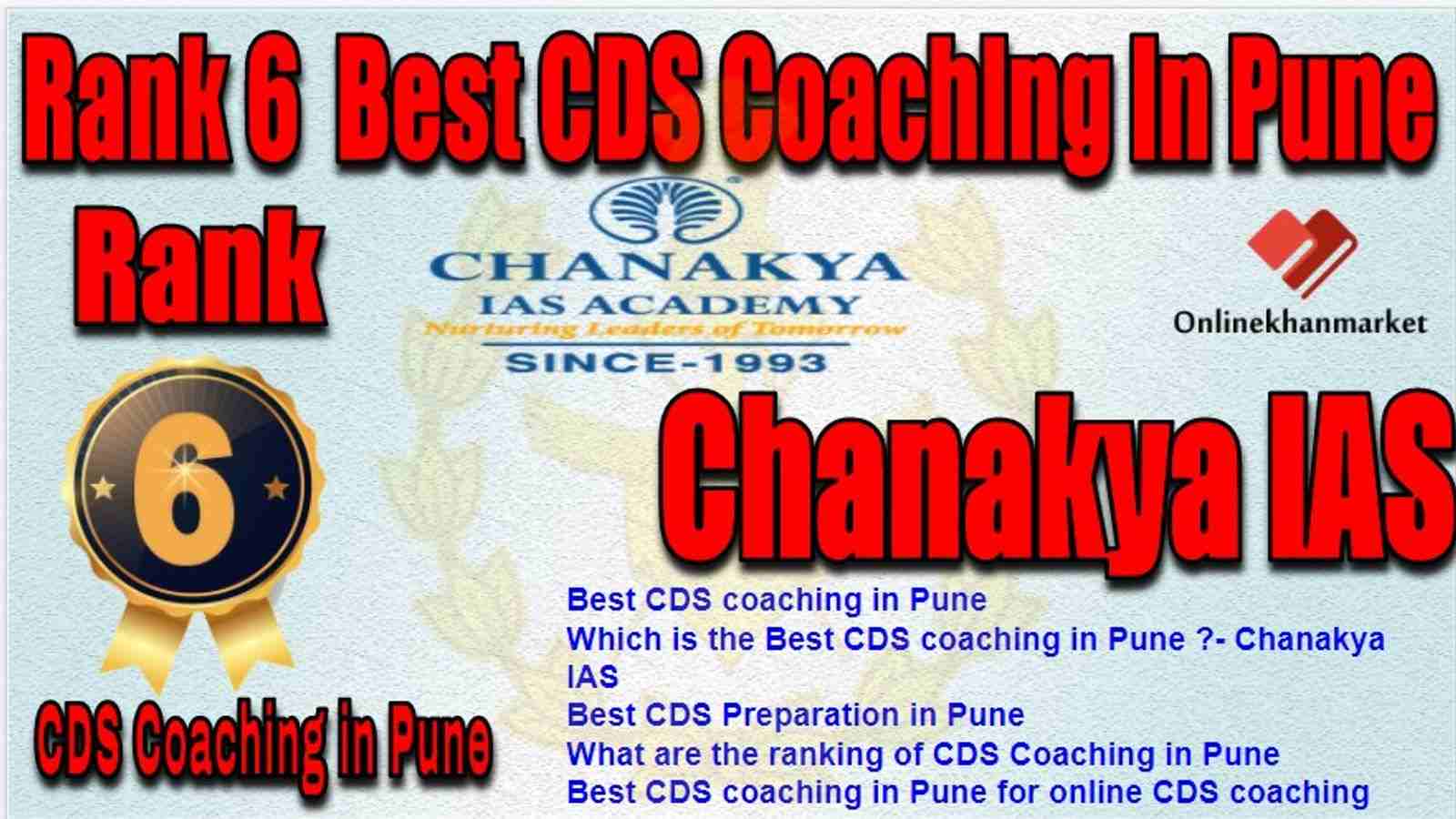 Rank 6 Best CDS Coaching in pune