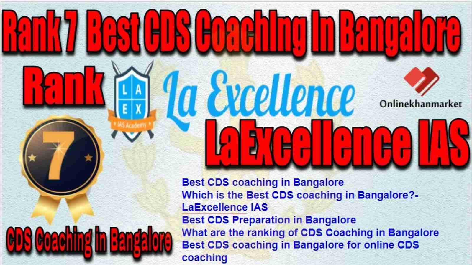 Rank 7 Best CDS Coaching in bangalore