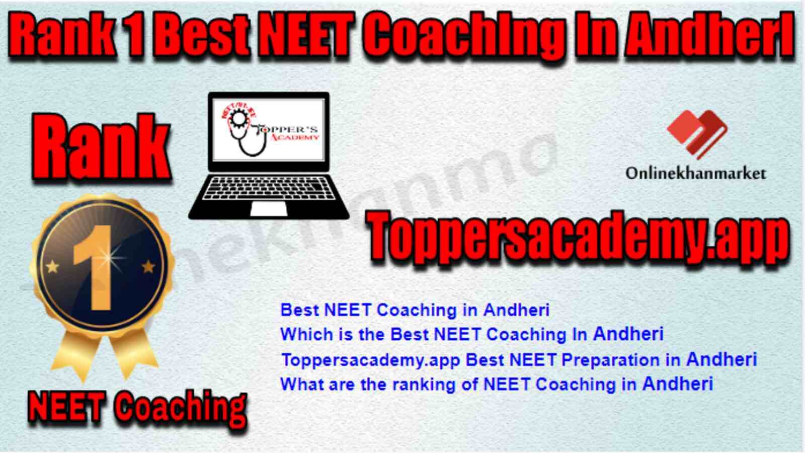 Rank 1 Best NEET Coaching In Andheri