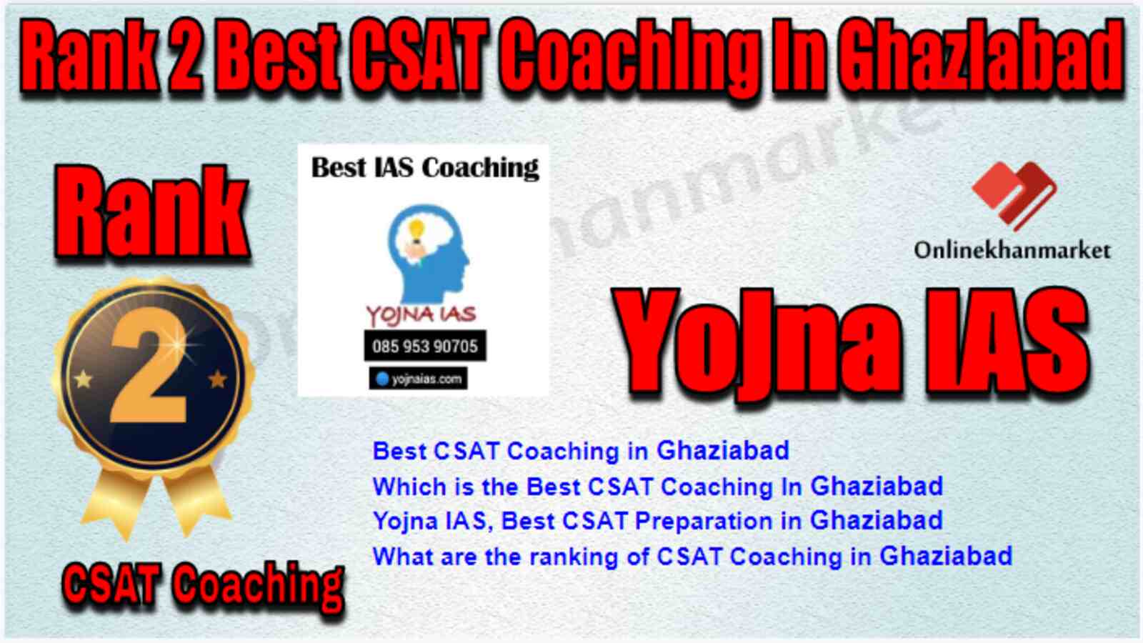 Rank 2 Best CSAT Coaching in Ghaziabad