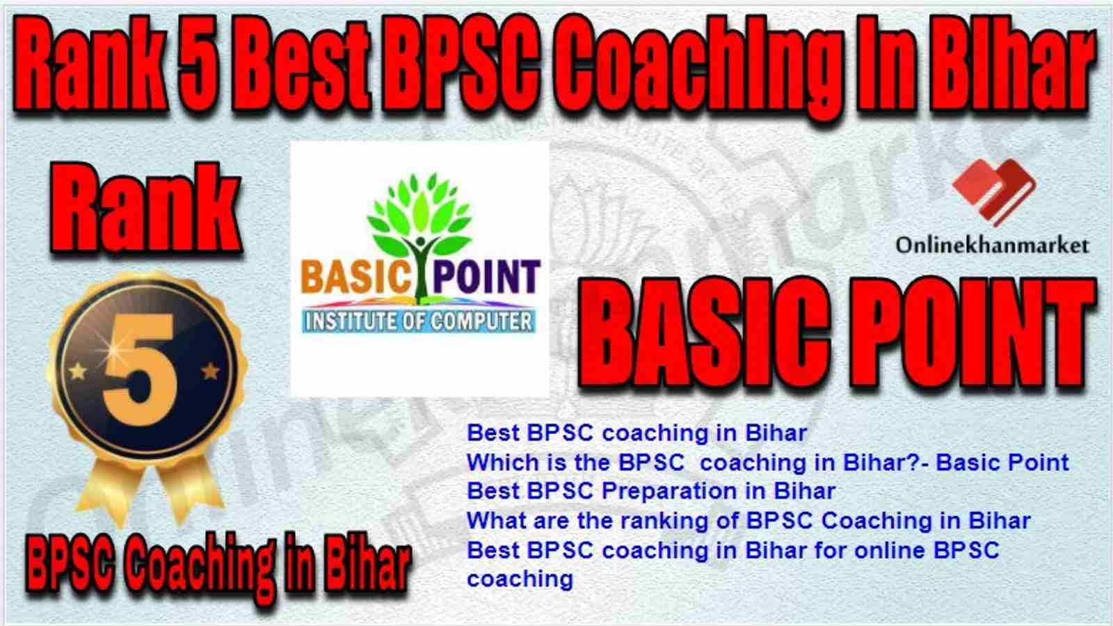 Rank 5 Best BPSC Coaching in bihar