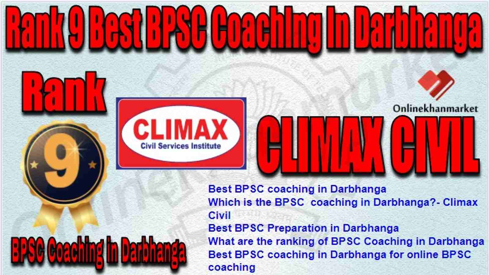 Rank 9 Best BPSC Coaching in darbhanga