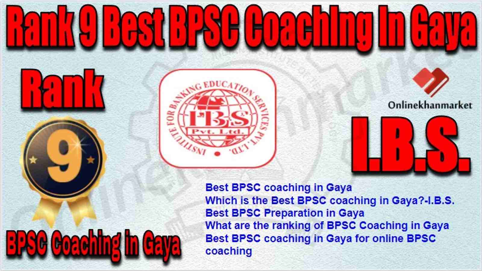 Rank 9 Best BPSC Coaching in gaya