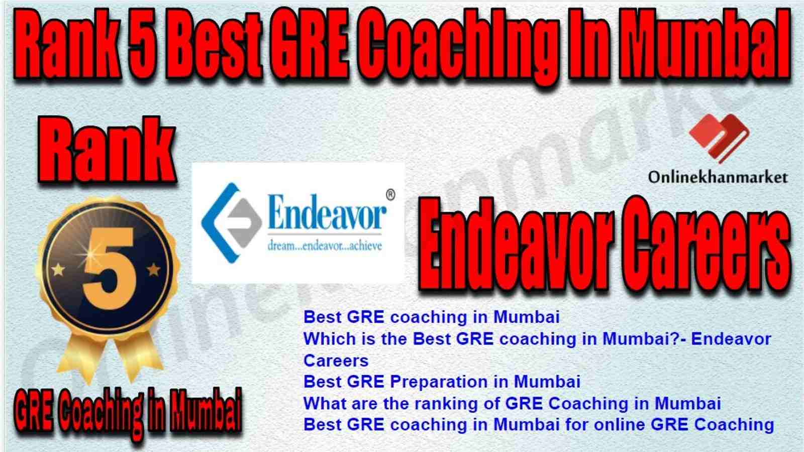 Rank 5 Best GRE Coaching in Mumbai