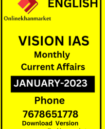 Vision IAS Monthly Current Affairs January 2023 (English)