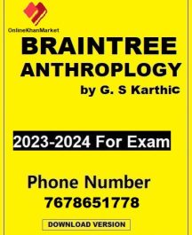 Braintree Anthropology Notes BY G.S KARTHIC