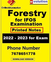 EVOLUTION-Forestry-Printed-Notes-IFoS-Examination