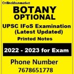 Evolution-Botany-Printed-Notes-UPSC-IFoS-Examination