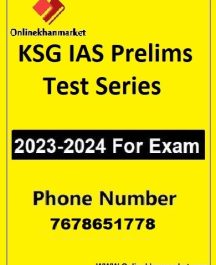 KSG-IAS-Prelims-Test-Series-2024