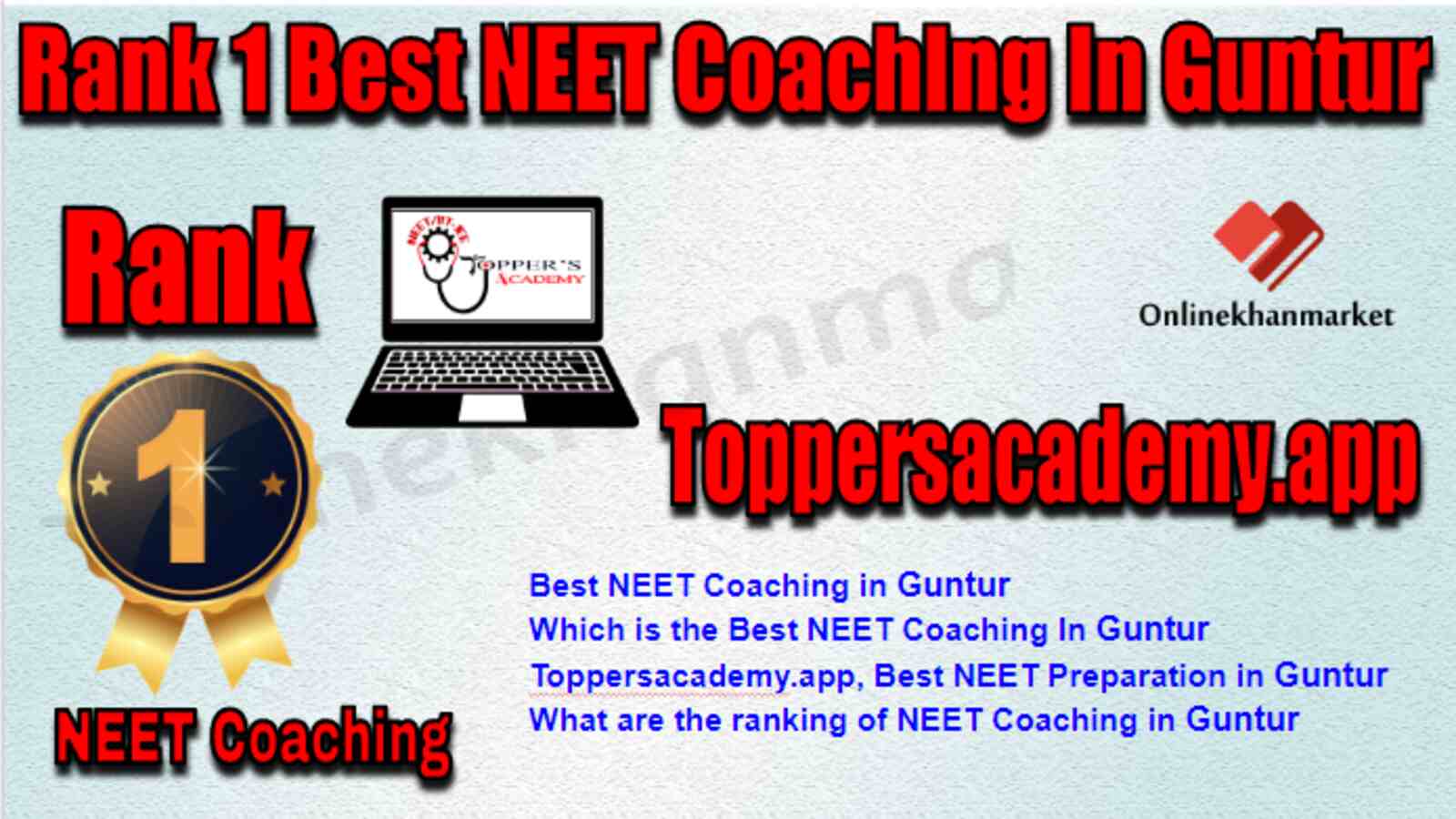 Rank 1 Best NEET Coaching in Guntur